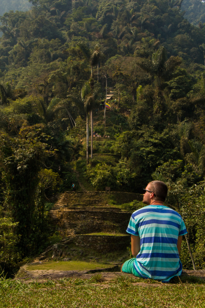 Lost City hike, Colombia