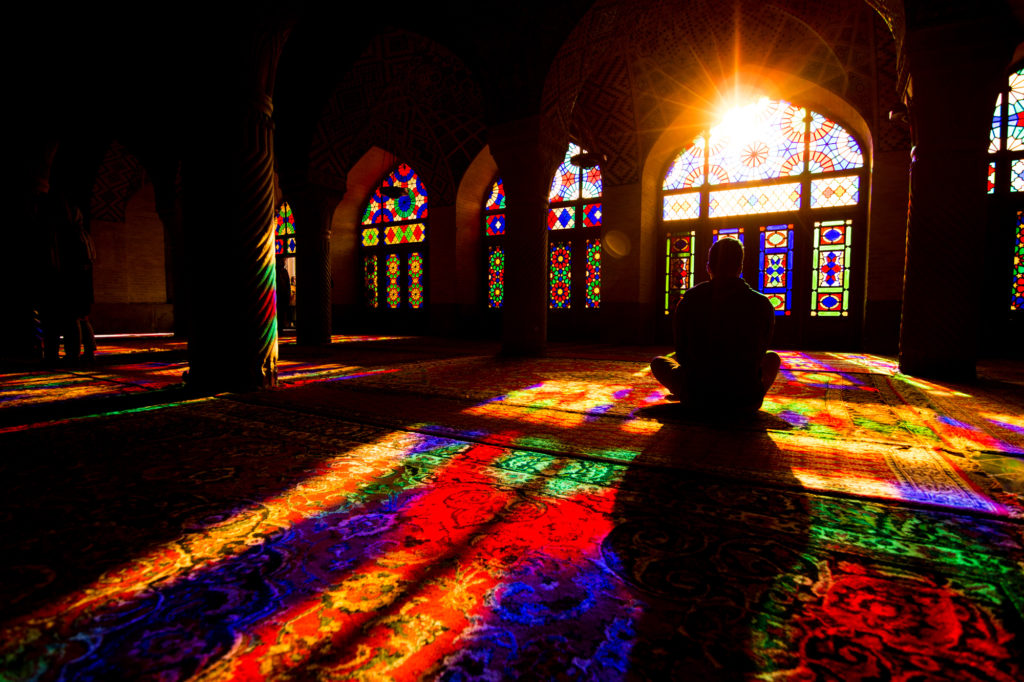 The Pink Mosque, Shiraz, Iran