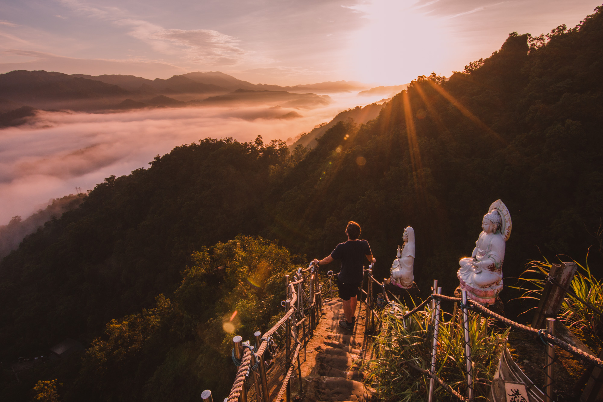 Views from Xiaozi Mountain, Pingxi, Taiwan