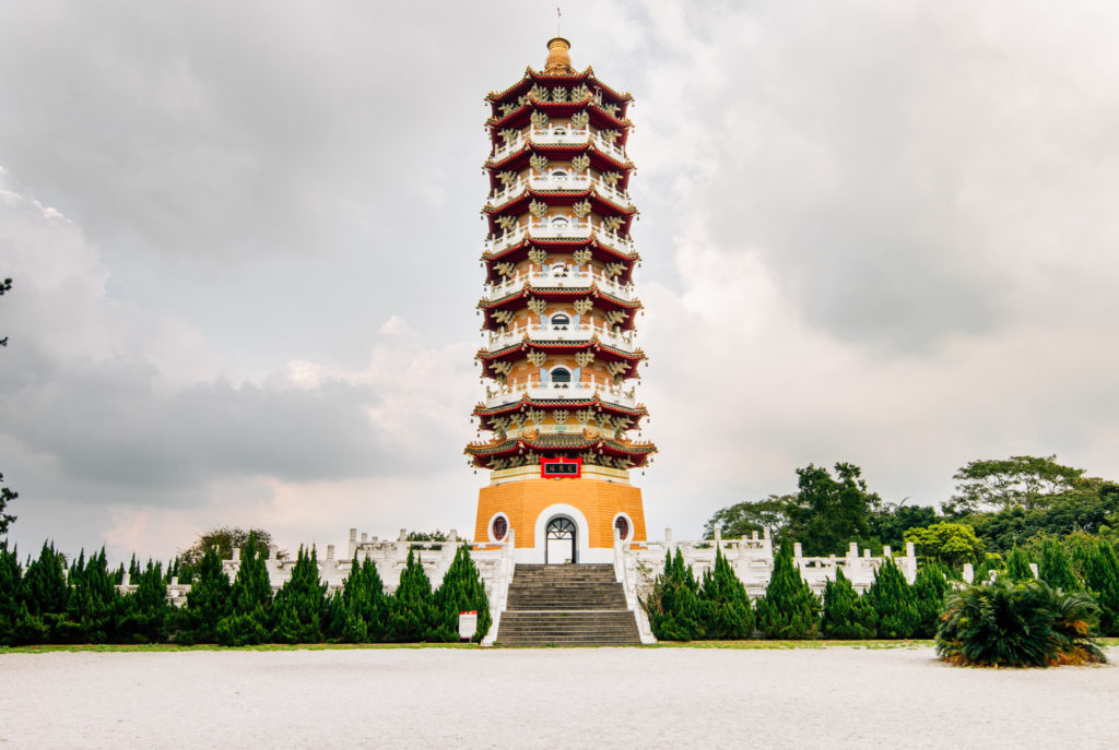 Cien Pagoda, Sun Moon Lake, Taiwan