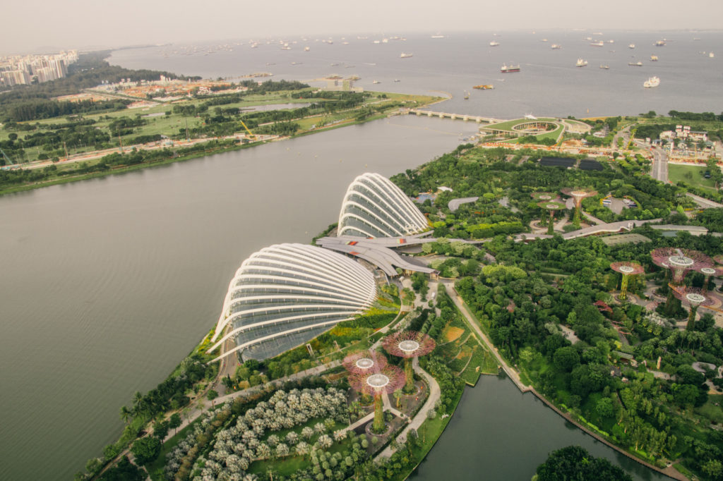 Views from Marina Bay Sands, Singapore