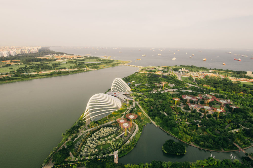 Views from Marina Bay Sands, Singapore