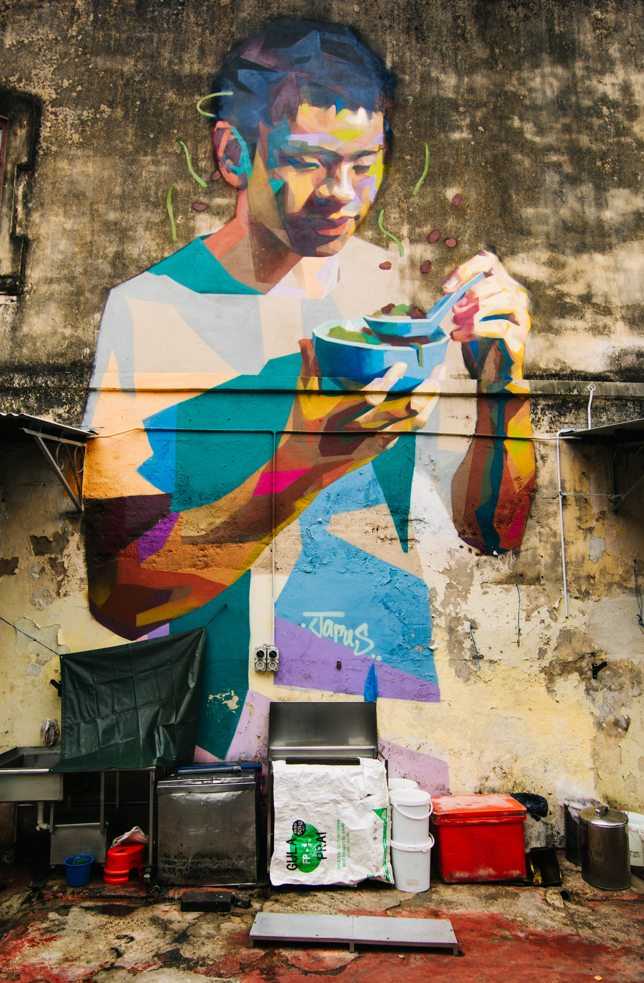 Street art, Georgetown, Malaysia