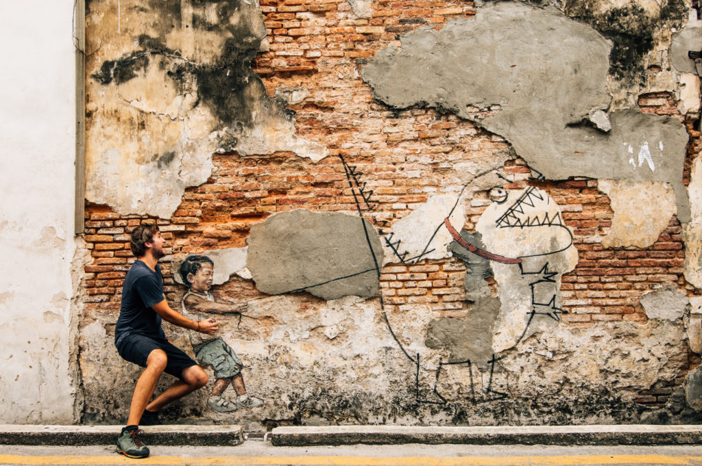 Street art, Georgetown, Malaysia