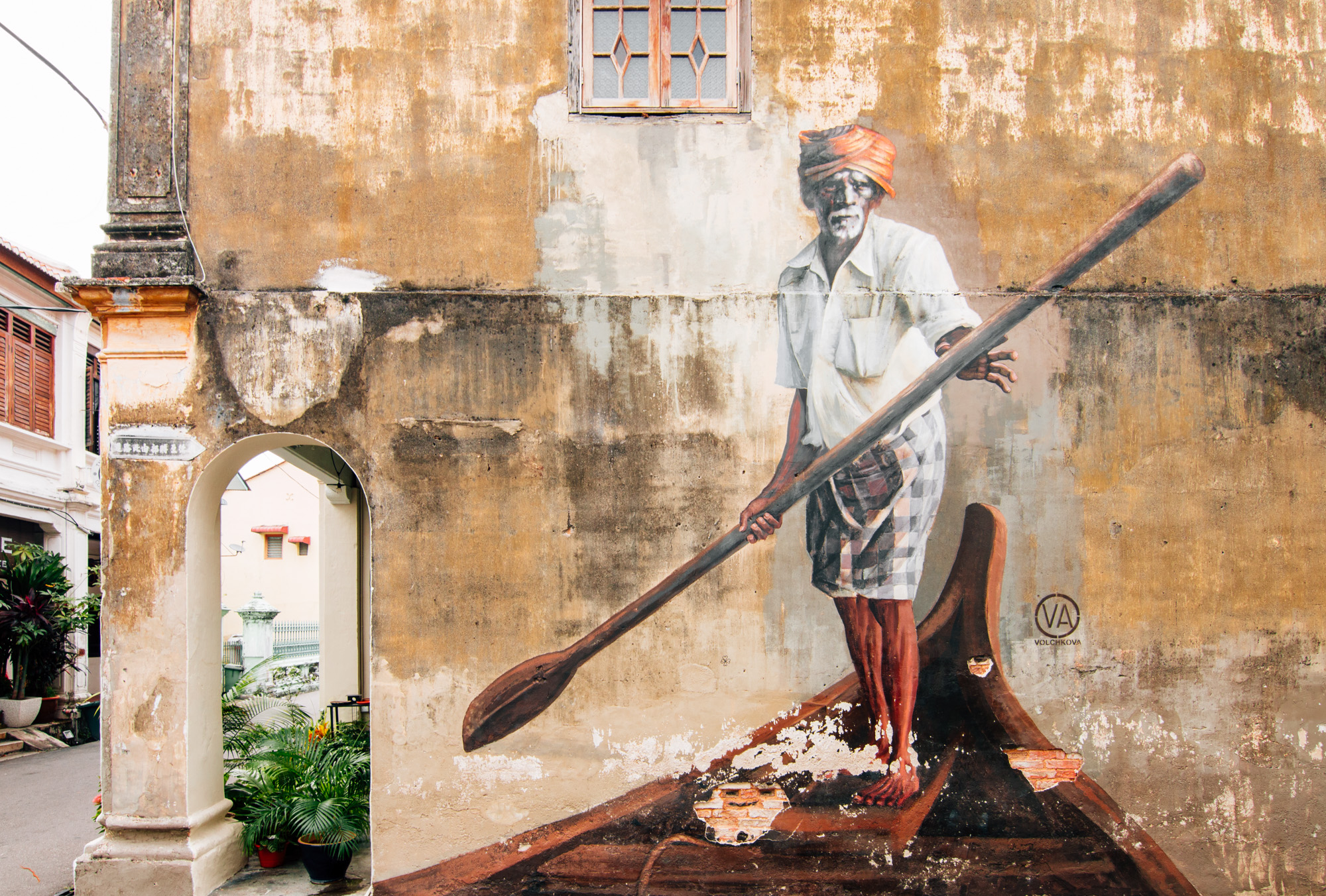 Street art, Georgetown, Malaysia