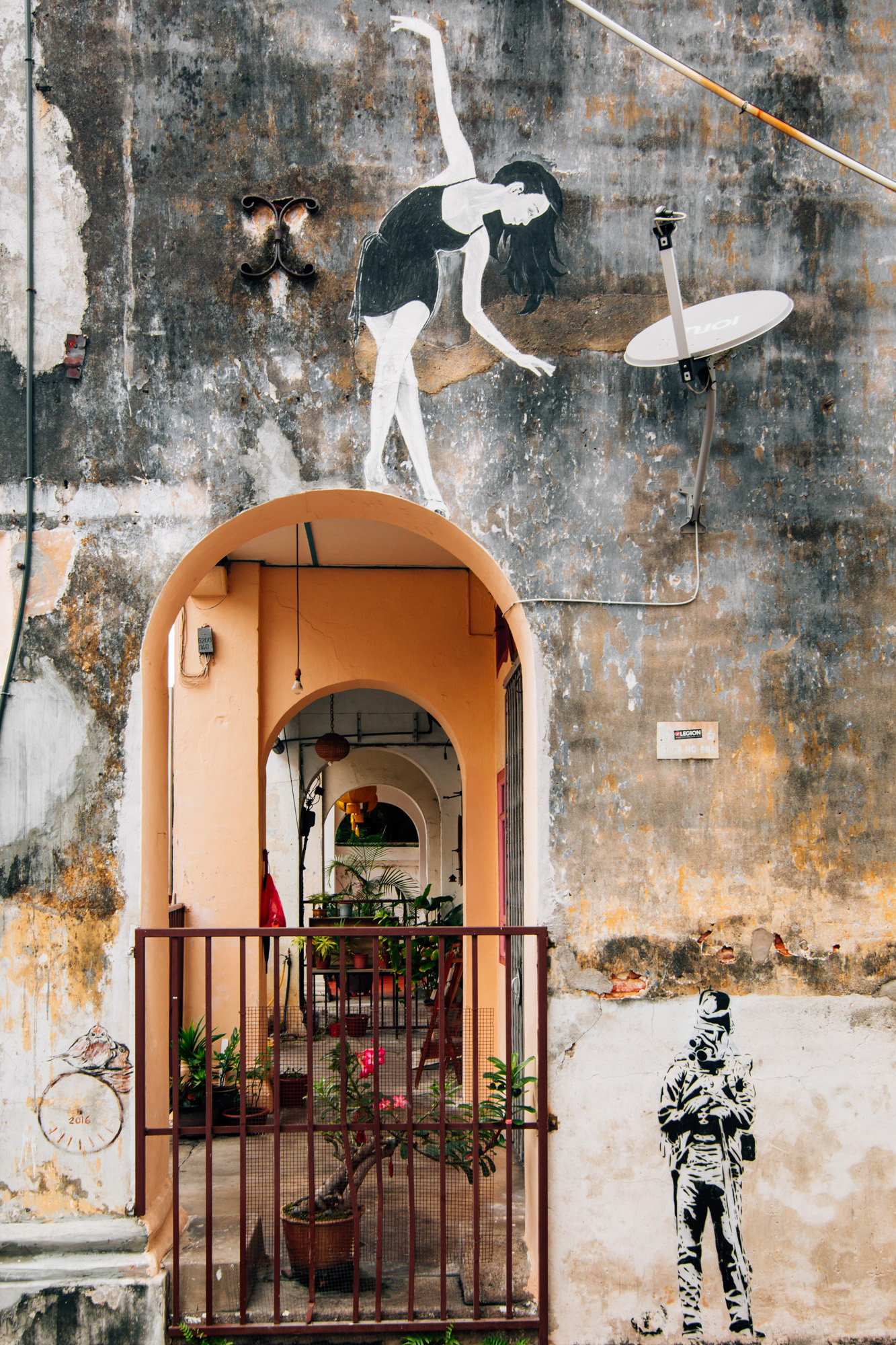 Street art, Georgetown, Malaysia