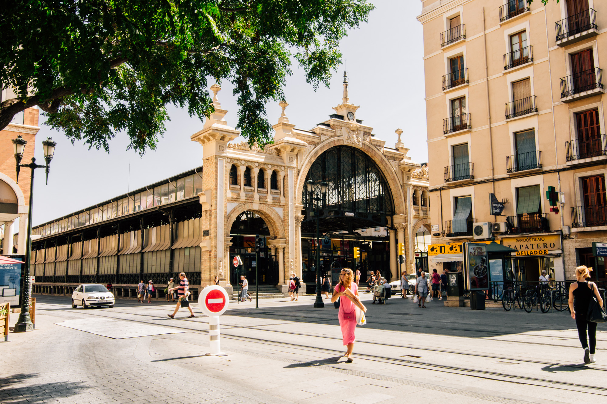 Central Market, Zaragoza, Spain