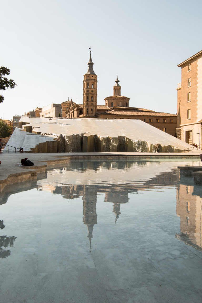 The main square, Zaragoza, Spain