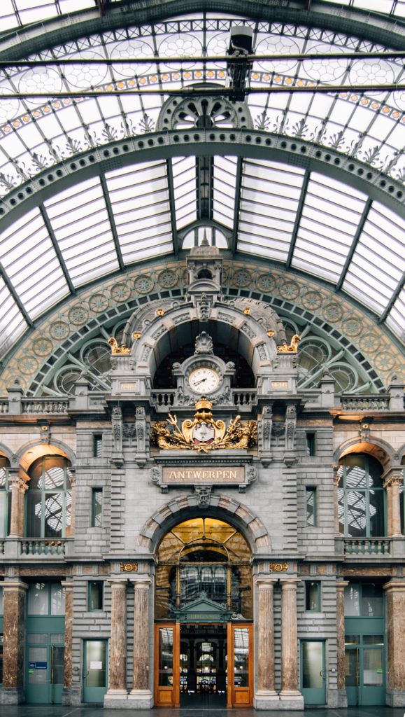 Central station, Antwerp, Belgium