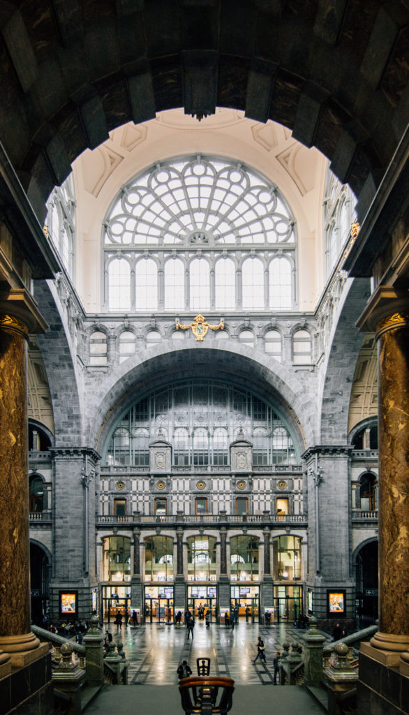 Central station, Antwerp, Belgium