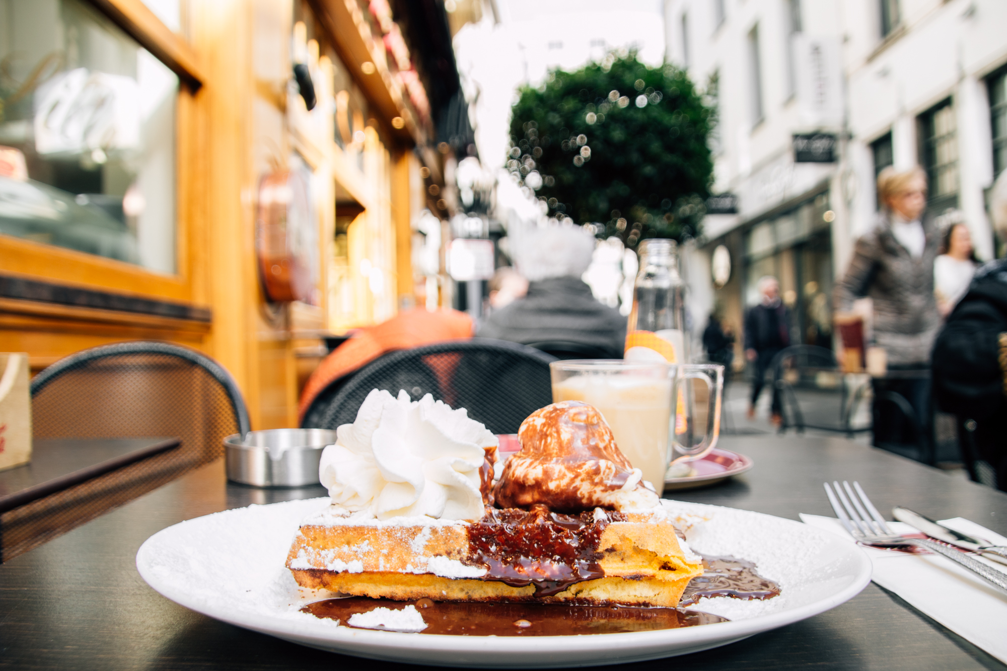 Belgium waffle, Antwerp, Belgium