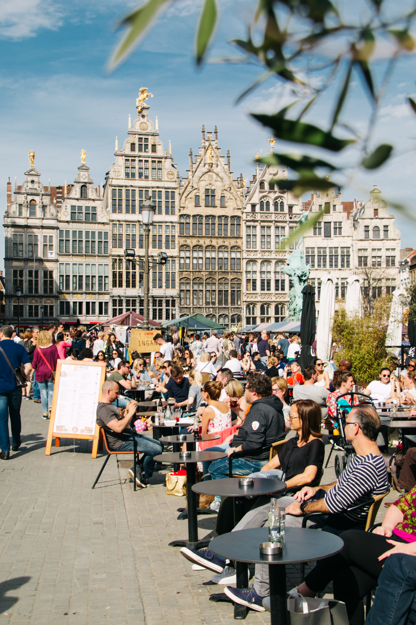 The old town, Antwerp, Belgium